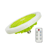 Electric Ceiling Fans with Light and Silent 30W E27 Base Led Ceiling Fan for Bedroom Home Household Kitchen