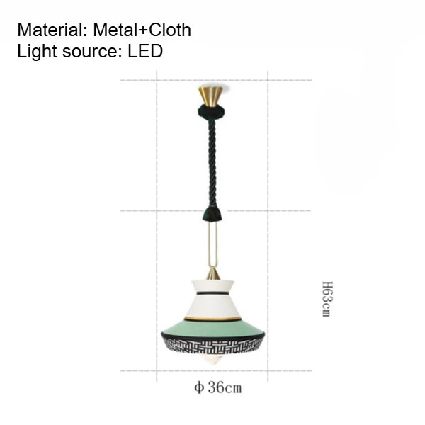 American minimalist hotel/booth/restaurant/living room/homestay/bedroom/tea room/coffee shop/study pendant light