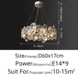 Villa Living Room Luxury Crystal Chandelier Starry Sky Duplex Hollow Staircase Hotel Lobby LED Pendant Lamp Home Decor Lighting