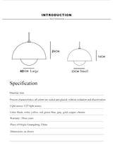 Denmark Designer Semicircular Flower Bud Pendant Lamp for Kitchen Living Island Iron Indoor Home Decor LED Lighting Luminaires