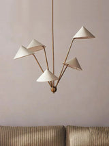 Wabi Sabi Ceiling Pendant Lamp Japan Cloth Hanging Chandelier Living Room Homestay LED Light Kitchen Island Lustre Room Decor