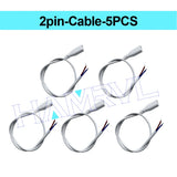 DIY Hexagon Garage LED Tube Accessories & Connector Set (110-240V) - Suspension Wire Cable Kit for Honeycomb Workshop & Barber Shop Lighting