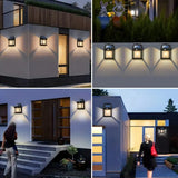 Solar Outdoor Wall Light - Waterproof LED Energy Lamp for Garden & Fence