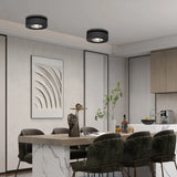 LED Adjustable Dimmable Ceiling Spotlight Spot Light Downlight White Black Spotlight for Hallway Gallery Display Living Room