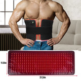Red Infrared Therapy Belt Body Wearable Wrap Large heating Pad LED Beauty Devices for Face and Body Shoulder Joint Muscle