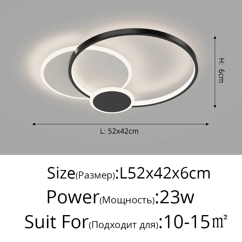 Dimmable 2025 New Modern LED Chandeliers Ceiling Lights Living Dining Study Room Bedroom Aisle Parlor hall Lamps Indoor Lighting