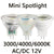 LED Mini spotlight 4-20PCS MR11 GU4.0 Low voltage AC/DC 12V 3W 3000K/4000K/6000K super light suitable for kitchen and study