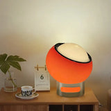 New Creative Protein Ball Table Lamp Milk Glass Night Light Home Atmosphere Decor Living Room Bedroom Bedside Studio Desk Lamps