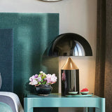 Nordic Italy Atollo Table Lamp for Bedroom Bedside Designer Model Room Luxury Metal Mushroom Classic desk light Decoration