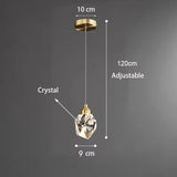 Modern Crystal Chandelier Indoor Crystal Ceiling Light Fixtures With Clear Solid Crystal For Living Room Hallway Kitchen Lamp