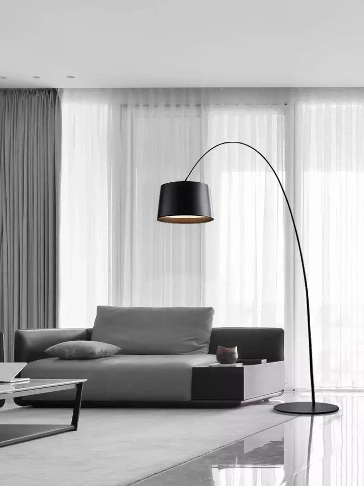 Nordic Minimalist Floor Lamp Creative Living Room Sofa Edge Light Italian Study Bedroom Vertical Reading Home Lighting Fixture