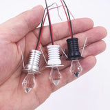12V Mini Recessed LED Star Light Spotlight (2-Pack, 1W Dimmable, 13mm Cutout) - Micro Ceiling & Stair Accent Lighting for Starry Sky & Hall Decor