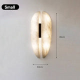Italian Luxury Marble Wall Sconce Marble Copper Designer Wall Lamp for Villa Hotel Corridor Bedroom Background Aisle Wall Decor