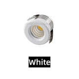 Mini Embedded Ceiling LED Downlight 3W Small Spotlight COB Downlight 110V-220V Dimmable Family Cabinet Light Living Room Hotel