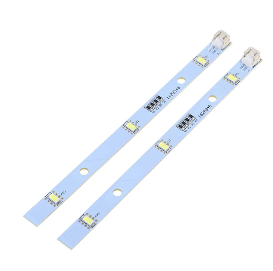 1 Pairs (2 PCS) Refrigerator LED Strip Light Bar (DC12V 2W) - Compatible with E349766 MDDZ-162A BCD-630WT Freezer Lighting