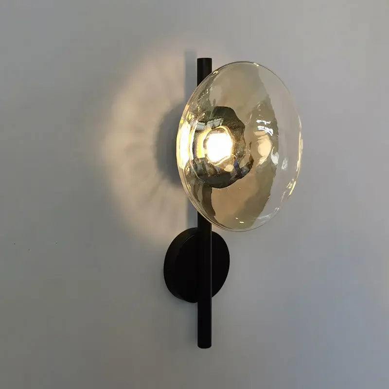 Modern LED Wall Sconce for Living Room Background Glass Wall Lamp Home Staircase Aisle Corridor Lighting Bedside Wall Light