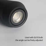 Modern LED Pendant Lamp - GU10 Black Kitchen Island Hanging Light