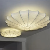 Silk Ceiling Lamp Surface Mounted  Downlight Living Dining Room Bedroom