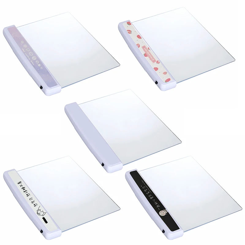 Student Night Reading Lamp Flat Plate Car Travel Panel LED Led Flat Night Vision Reading Light Tablet Book Light Eye Protection