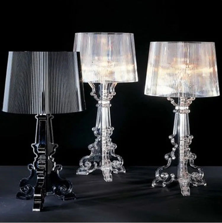 Acrylic Desk Lamp Creative Simplicity for Bedroom study room Personalized Decoration Baroque Ghosting Table Lamps Room Decor