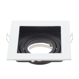 Replaceable Lamp Holder Seiko Aluminum Spot Light White Black Single and Double Head GU10 Tube Holder MR16 Ceiling Lamp Holder