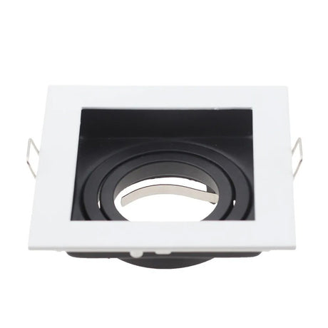 Replaceable Lamp Holder Seiko Aluminum Spot Light White Black Single and Double Head GU10 Tube Holder MR16 Ceiling Lamp Holder