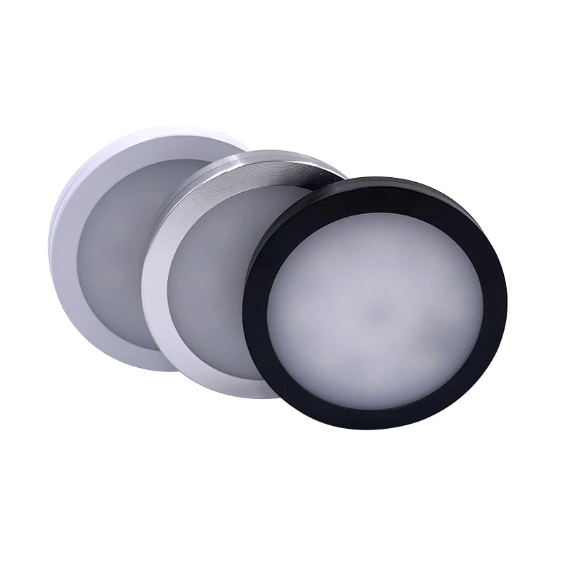 Led Switch Small LED Spotlight Ultra-thin USB 5V LED cabinet mini Lamp with switch 3w j ...