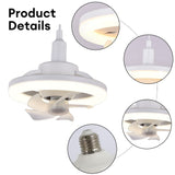 Ceiling Fan Lamp 5 Blades E27 Remote Ceiling Lighting Bedroom 48/60W Living Room Remote Control Home Lamps AC85-265V