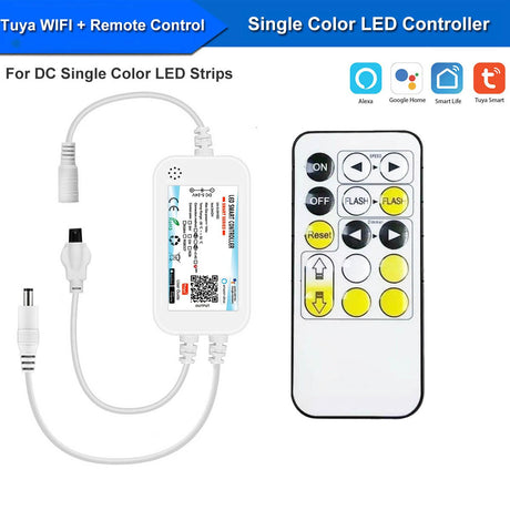 Smart Life APP 5-24V -DW/CCT/RGB/RGBW led Light Strip Wireless Remote Controller Smart Home work with Alexa Google Home