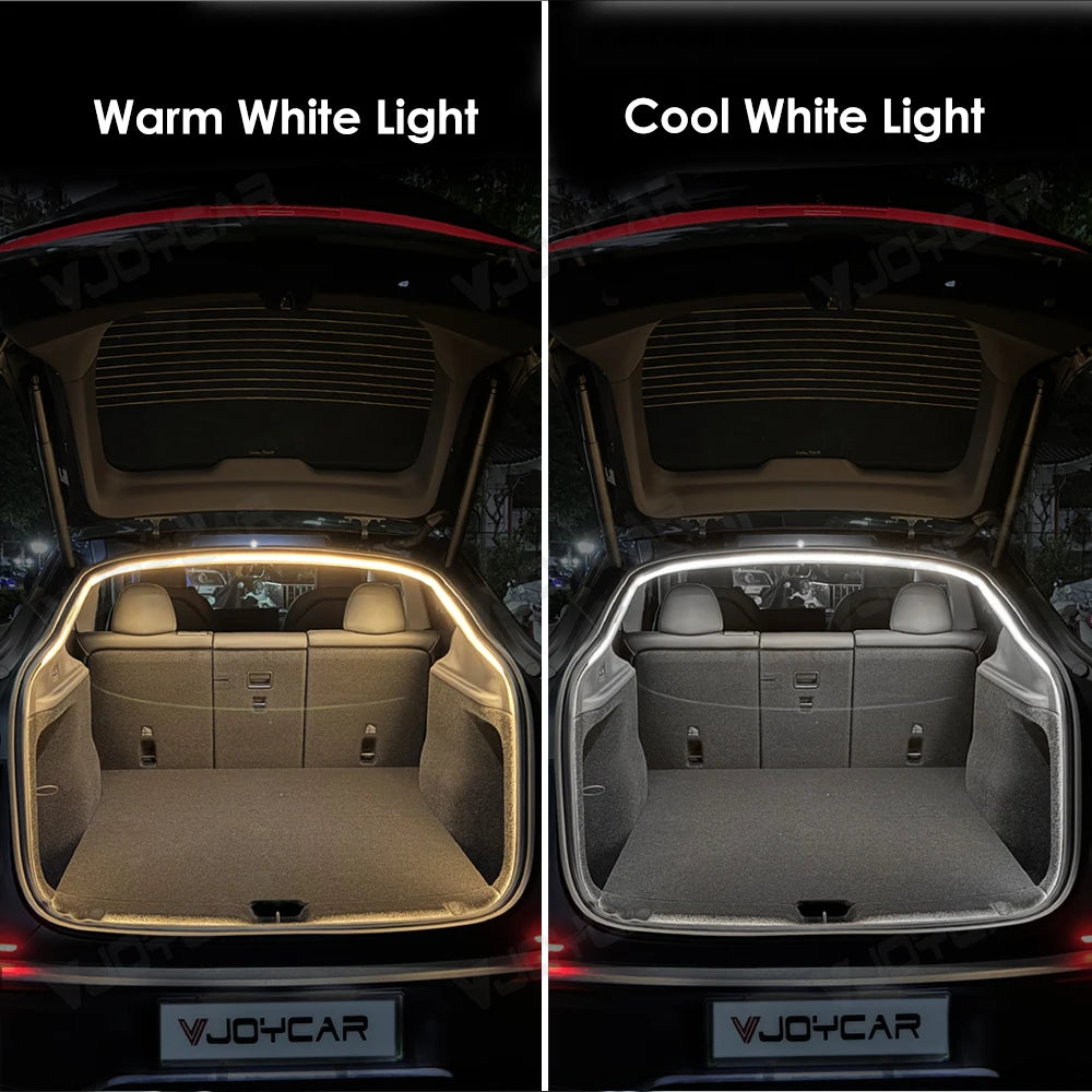 New Model Y Juniper YL New 3 Highland Rear Front Rear Trunk Waterproof LED Strip Atmosphere Brighten Light Plug & Play