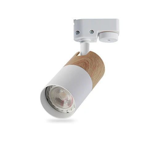 GU10 5W Spotlight LED COB Spot Track Light Lamp Changeable Ceiling Rails lighting Fixture for Clothing Shop Living Room Home