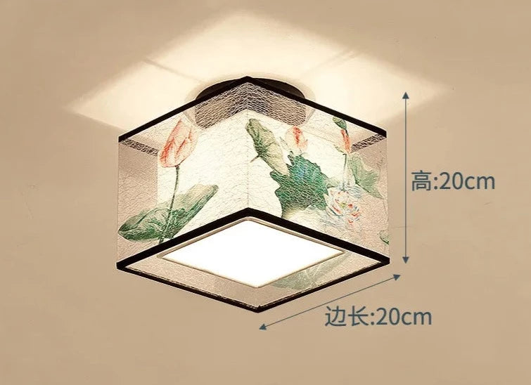 Corridor Warm Ceiling Light Hotel Villa Hotel Entrance Foyer Entrance Balcony Light