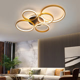 Modern LED Living Dinging Room Bedroom Ceiling Lights Nordic Designer Ring Study Kitchen Indoor Home Decor Lustre Fixtures Lamps