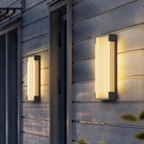 Outdoor Waterproof Stainless Steel Wall Lamp with PC Lampshade - Modern Exterior Sconce Light Fixture for Fence, Entrance & Underground Garage