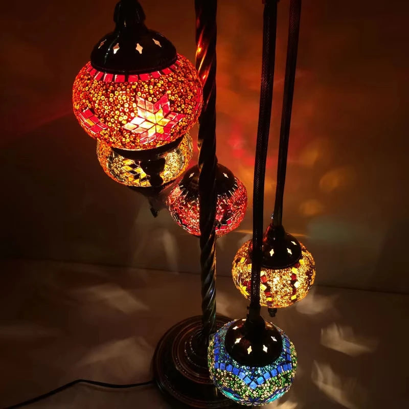 Tokin 2025 NEW Istanbul Handicraft Mosaic Turkish Floor Lamp