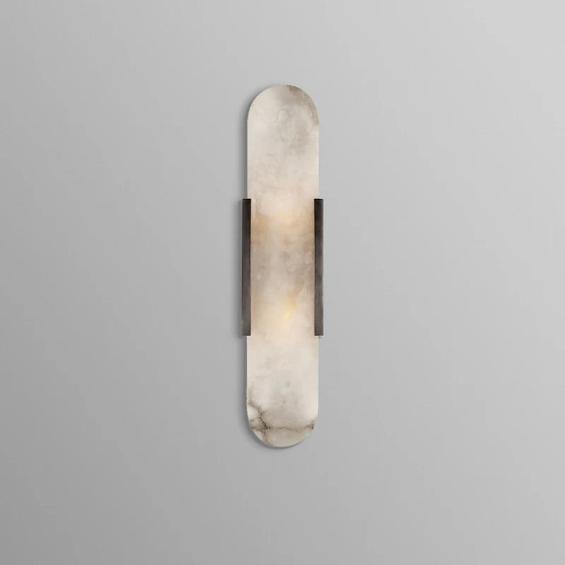 Modern Wall Light Minimalist Luxury Marble Sconce New Nordic Living Room Villa TV Background Bedroom Bedside Mirror Decors Lamps
