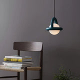New Style LED Pendant Lights Acrylic Ball Black White Green Red Yellow Metal G4 Bulb For Dining Room Kitchen Bedroom Office