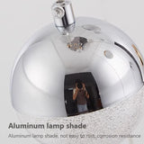 Nordic LED Dining Chandelier Creative Simple Acrylic Half Ball Indoor Pendant Lamp for Restaurant Aisle Corridor Pendant Lamp