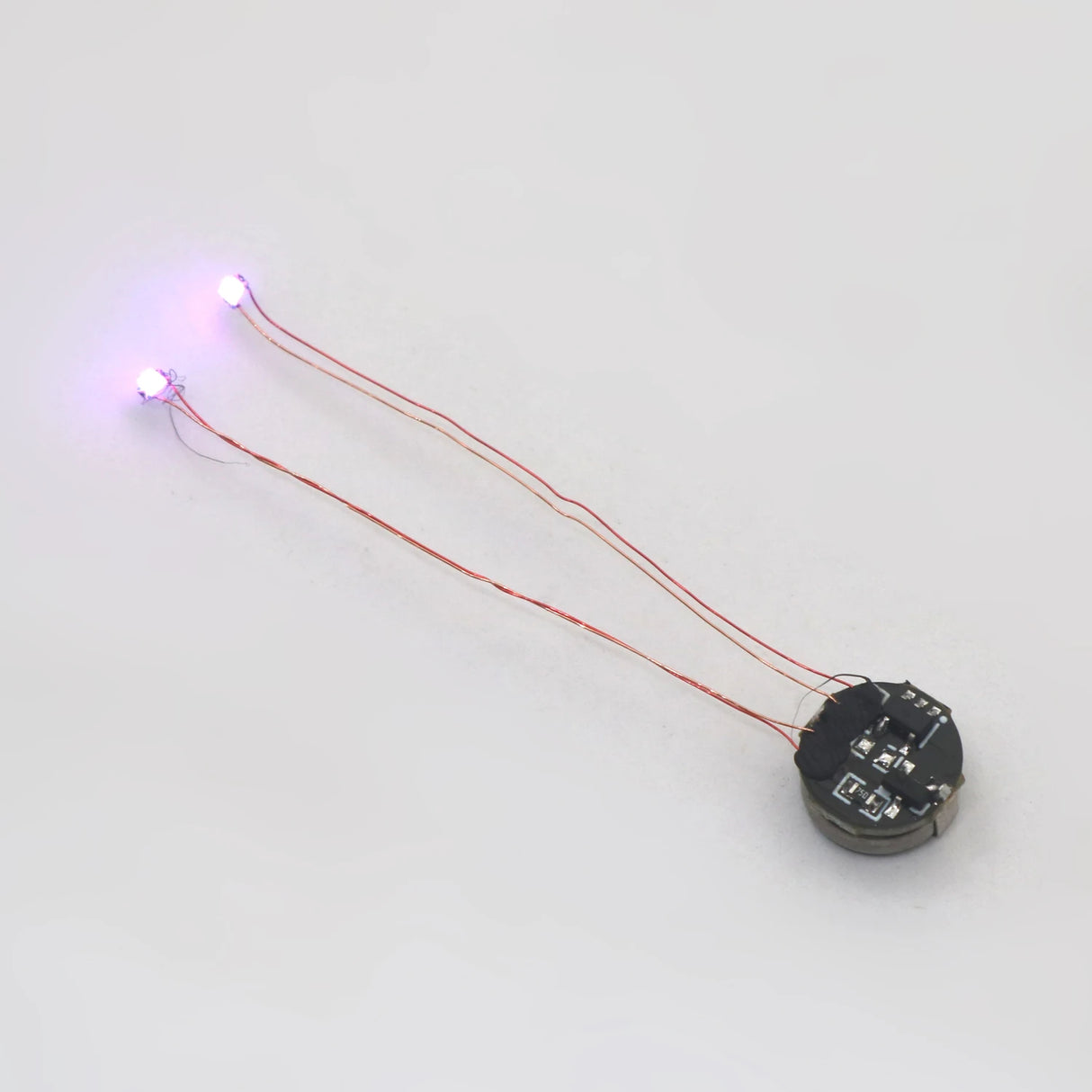 Wired 5cm Magnetic Control LED Light Module with Magnet & Battery for Gundam & DIY Models