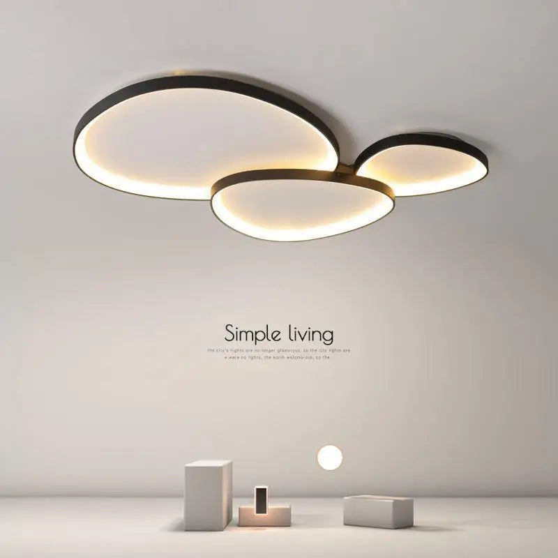 LED Living Room Ceiling Lamp Modern and Simple Nordic Living Room Bedroom 2026 New Home Study Minimalist Living Room Main Light
