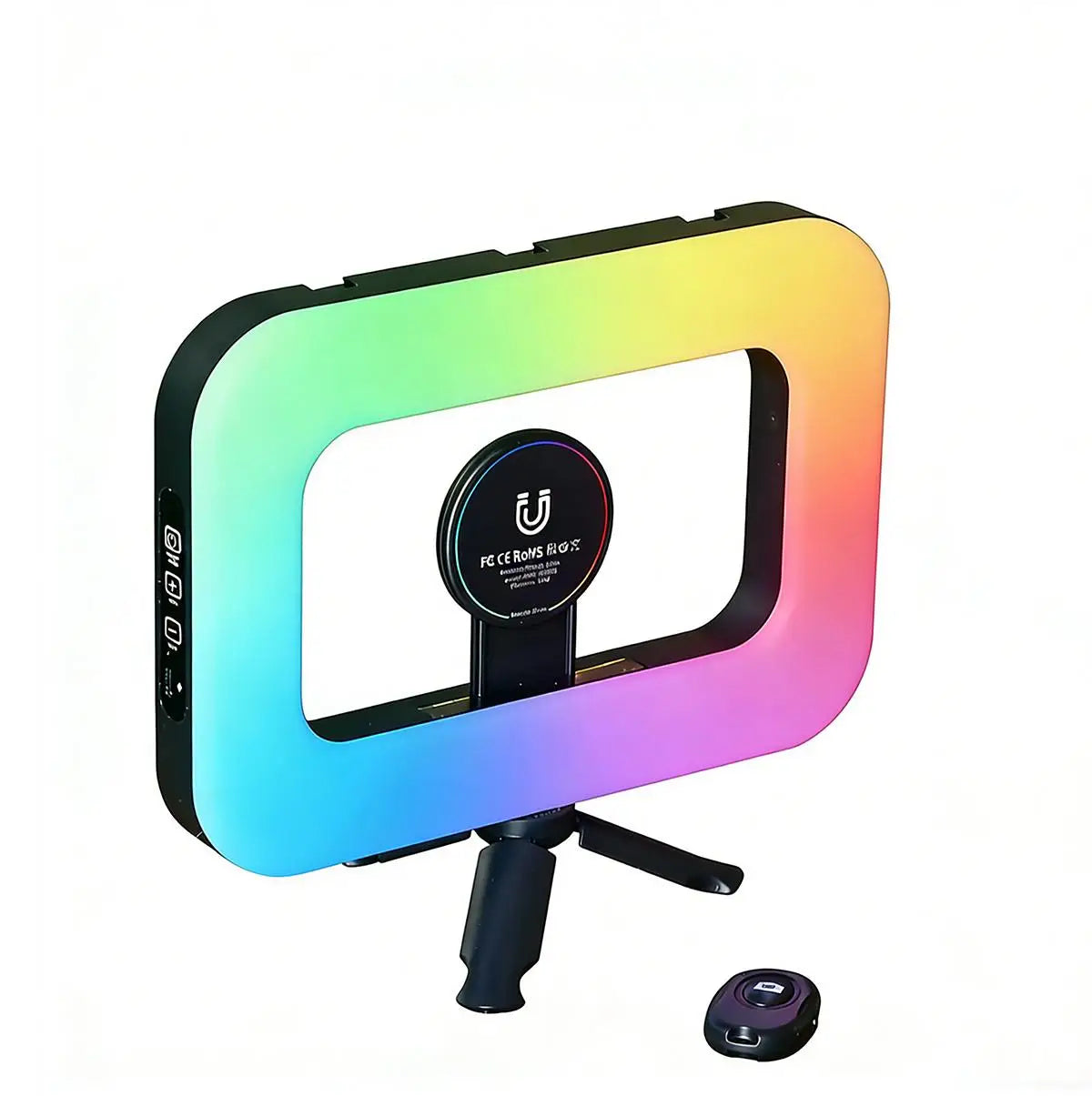 Handheld Magnetic Fill Light Pocket Size - Portable LED Ring Light for Phone
