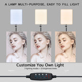 LED Video Light Kit with Tripod - Portable Conference & Photography Lighting Studio Lamp