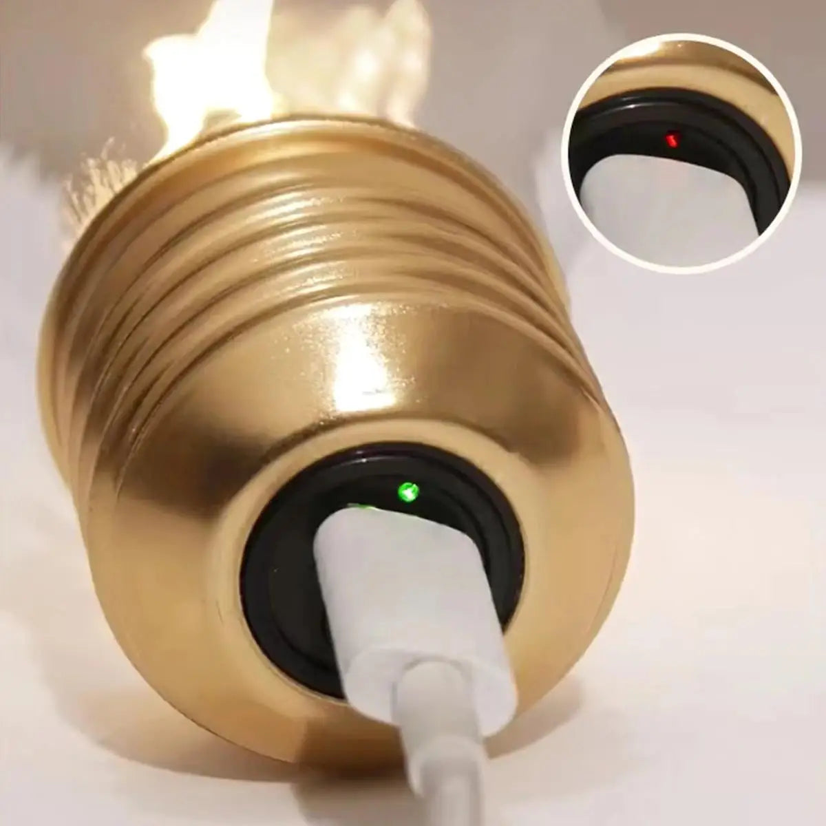 Heart/Rainbow Shape Edison Bulb Usb Filament 5v E40 Lamp Light Bulbs Rechargeable Creative Night Children Handheld Decoration