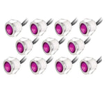 1pc RGB LED Deck Light AC 85-265V IP67 Waterproof Outdoor Underground Lamp Recessed Landscape Spotlight Garden Pathway Step Lamp