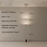 Modern LED cone-shaped design floor lamp pendant light living room bedroom bedside sofa side ambient light hanging line light