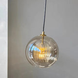 Nordic Modern Glass Pendant Lamp - Minimalist Kitchen Island Hanging Light