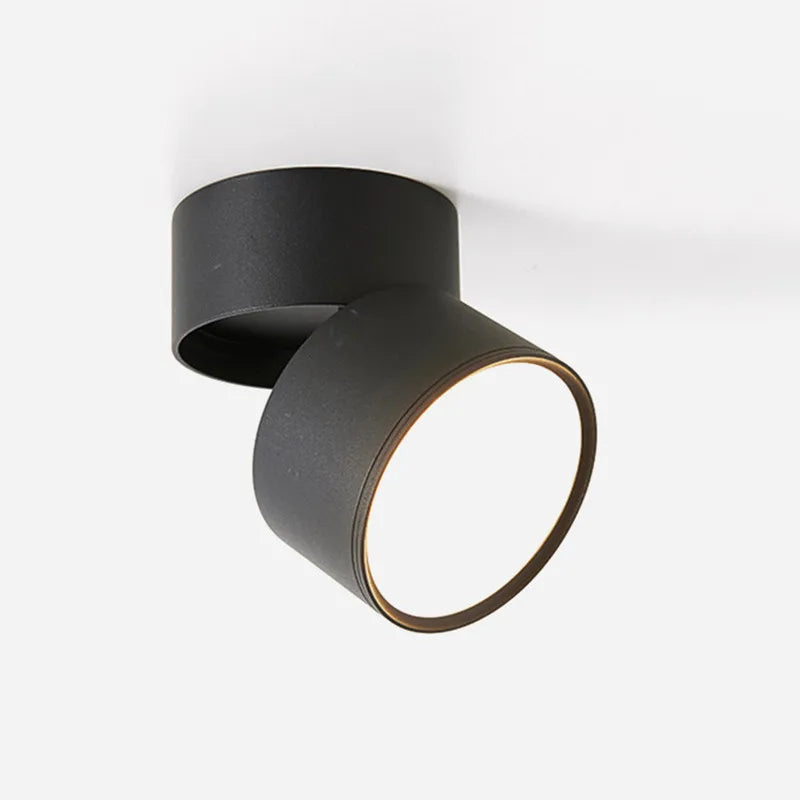 Surface Mounted Anti-Glare LED Tube Light Dimmable 7W10W15W20W24W Folding and Rotating Ceiling Lamp Spotlight 110/220V Downlight