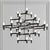 Modern Luxury Foyer G9 Led Chandelier Lustre Metal Pendant Chandelier Lighting Stairs Hanging Lamp Deco Led Indoor Light Fixture