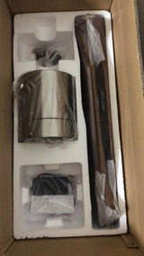 52Inch Brushed Luxury 3 Wooden Blade DC 85V - 260V Motor Decorative Ceiling Fan Ventilator Light Remote Control