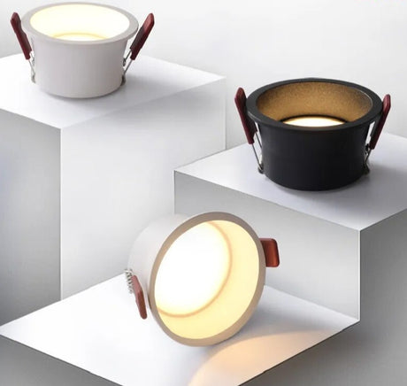 2022 New Style Beam Angle 60 Degree Recessed LED Downlight 24W20W/18W15W/12W9W7W Dimmable Deep Glare LED Ceiling Lamp Spot Light